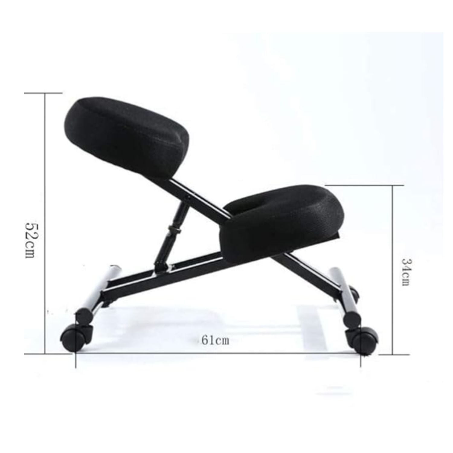 SILLA DE RODILLAS OFICINA ERGONOMICA SIN RESPALDO - 3
