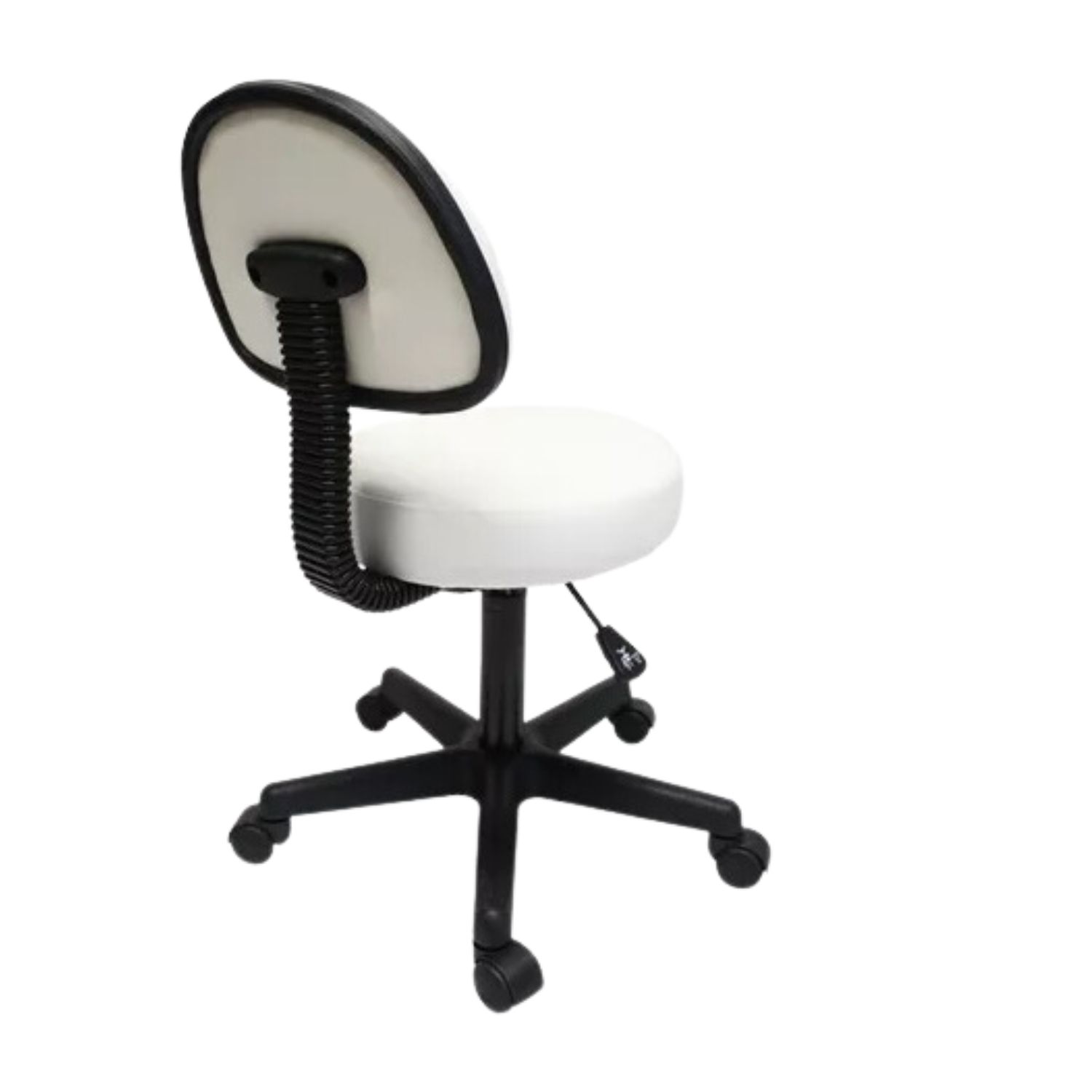 SILLA COSMETOLÓGICA IGPRO IGPG-BE METAL BEIGE PISO GIRATORIO CLINICO Y SPA - 2