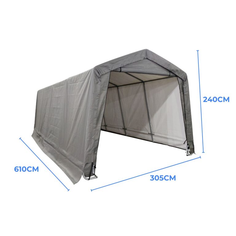CARPA GARAGE PARA AUTOS ARMABLE 305X610X240CM - 2