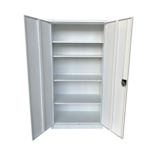 ESTANTE ARMARIO METALICO OFICINA 2 PUERTAS BLANCO - 3