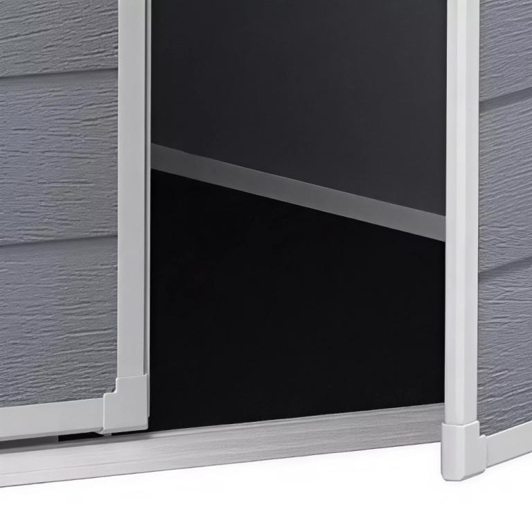 BODEGA JARDIN PLASTICO GRIS 6X4FT / 2,3 M2 - 4