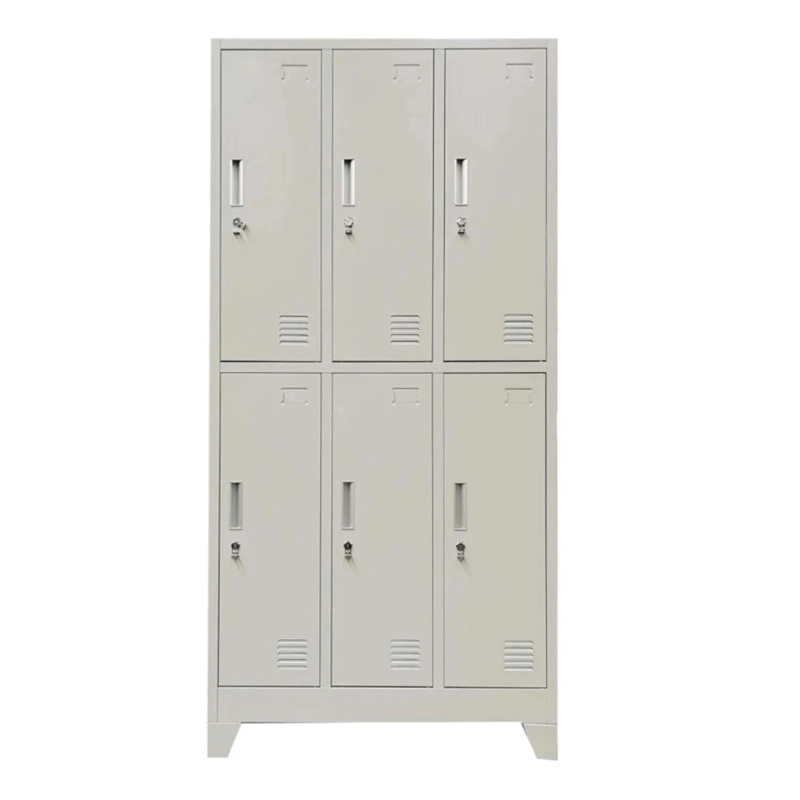 LOCKER 3 CUERPOS 6 CASILLEROS 180X90X45CM - 3