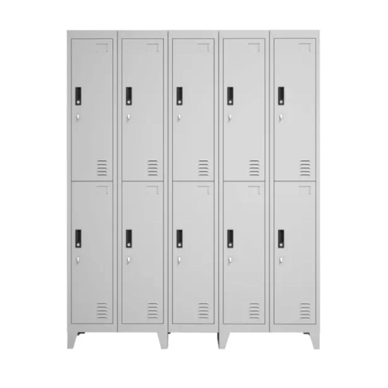 LOCKER 5 CUERPOS 10 CASILLEROS 180X150X45CM - 3