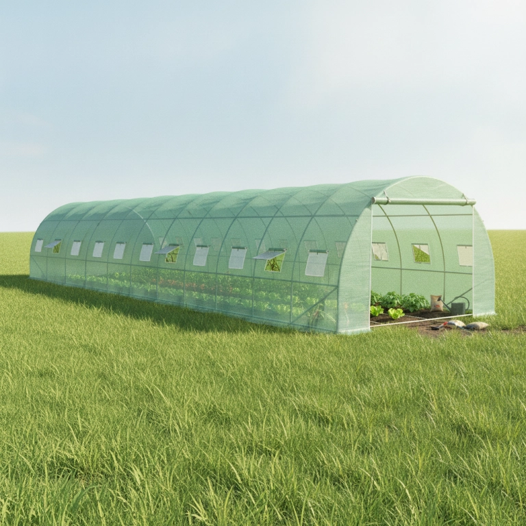 INVERNADERO 48M² ARMABLE TUNEL 12X4X2,5MTS - 1