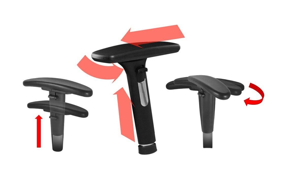 SILLA GAMER DE OFICINA PROFESIONAL ULRIK BLANCA - 8