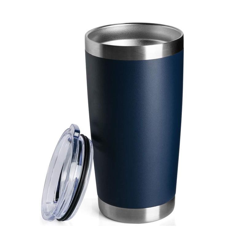 VASO ULRIK TÉRMICO DOBLE PARED AZUL 600ML ACERO INOXIDABLE - 4