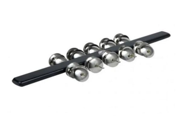 CHOCALHO GANZA NEGRO PLATINELAS 132-C - 3