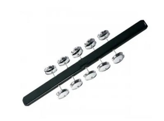 CHOCALHO GANZA NEGRO PLATINELAS 132-C - 5