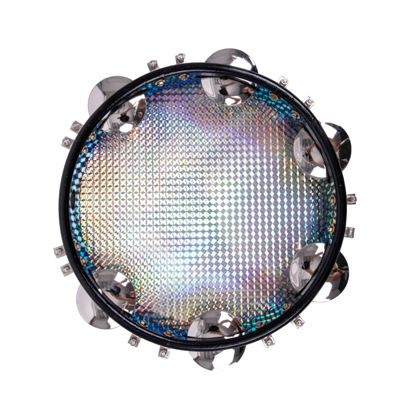 PANDERO 10' PRO CON PARCHE HOLOGRAFICO AZUL - 4
