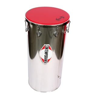 REBOLO CÓNICO ALUMINIO PARCHE NAPA ROJO 12' - 1
