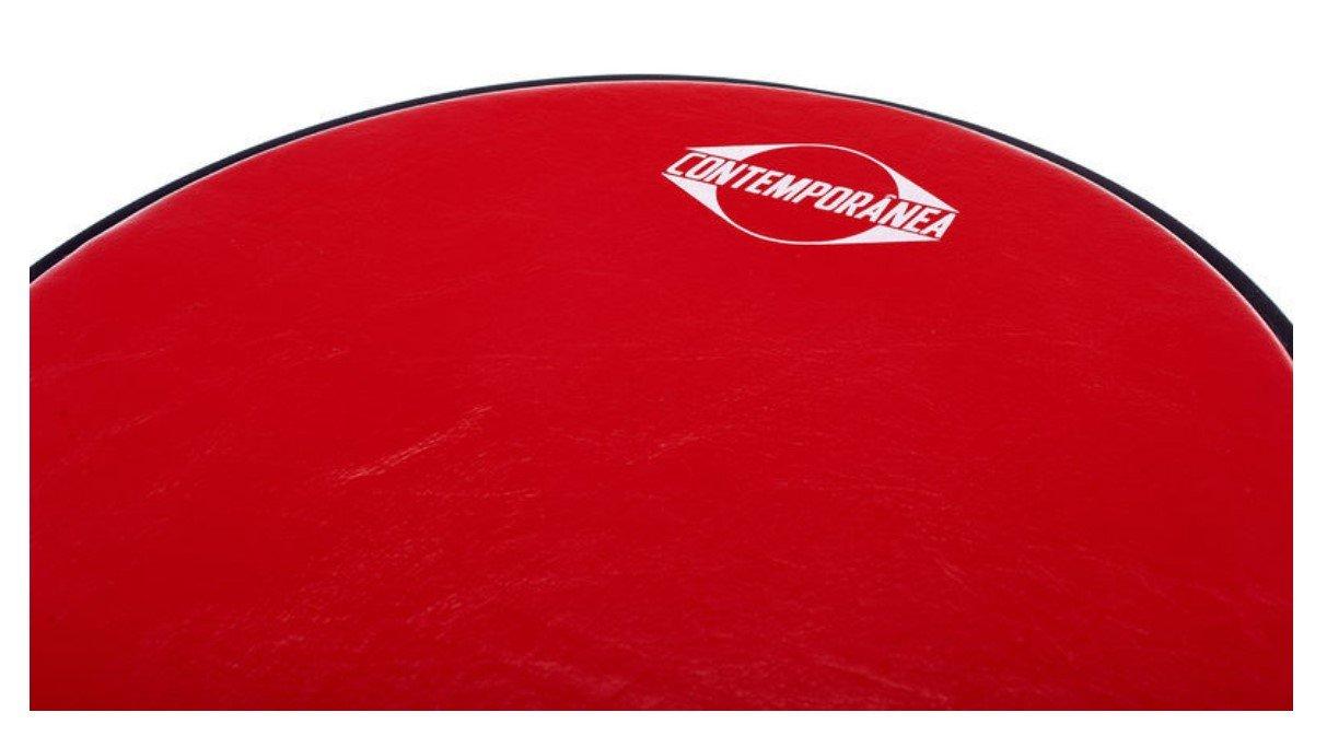 REBOLO CÓNICO ALUMINIO PARCHE NAPA ROJO 12' - 6