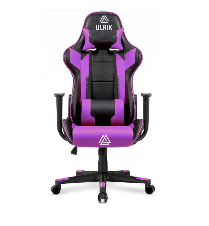 SILLA GAMER DE OFICINA PROFESIONAL ULRIK MORADA - 2
