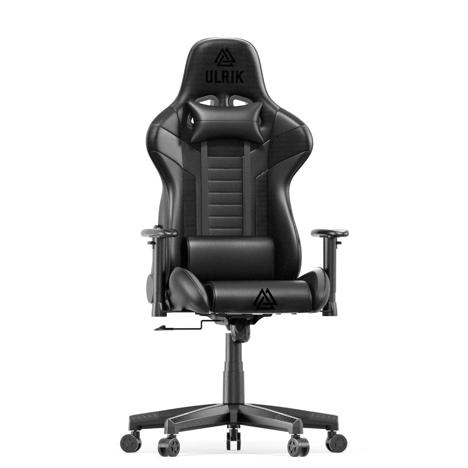 SILLA GAMER DE OFICINA NEGRA PROFESIONAL ULRIK DARK - 2