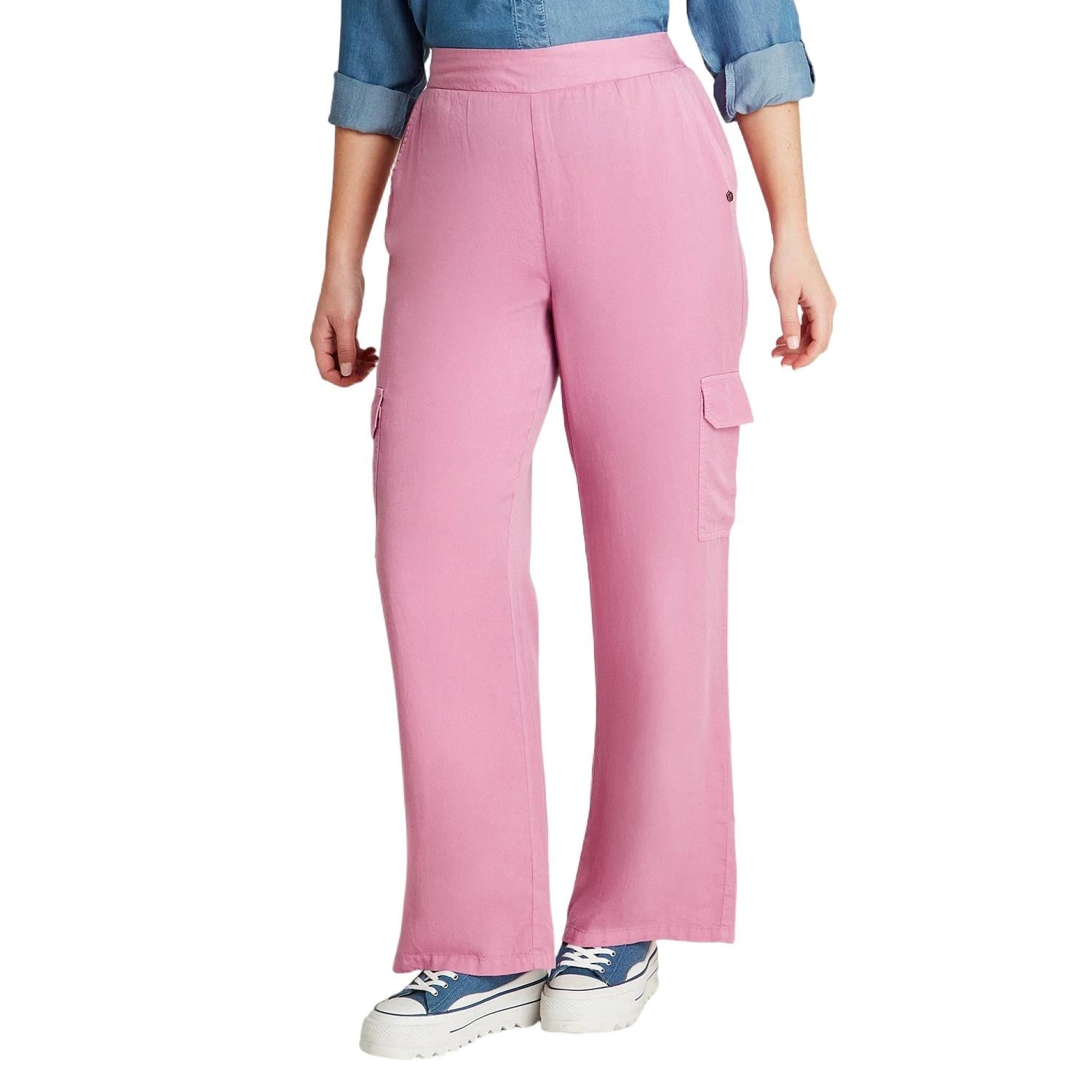 PANTALÓN SPORT LILA PALAZZO - 1