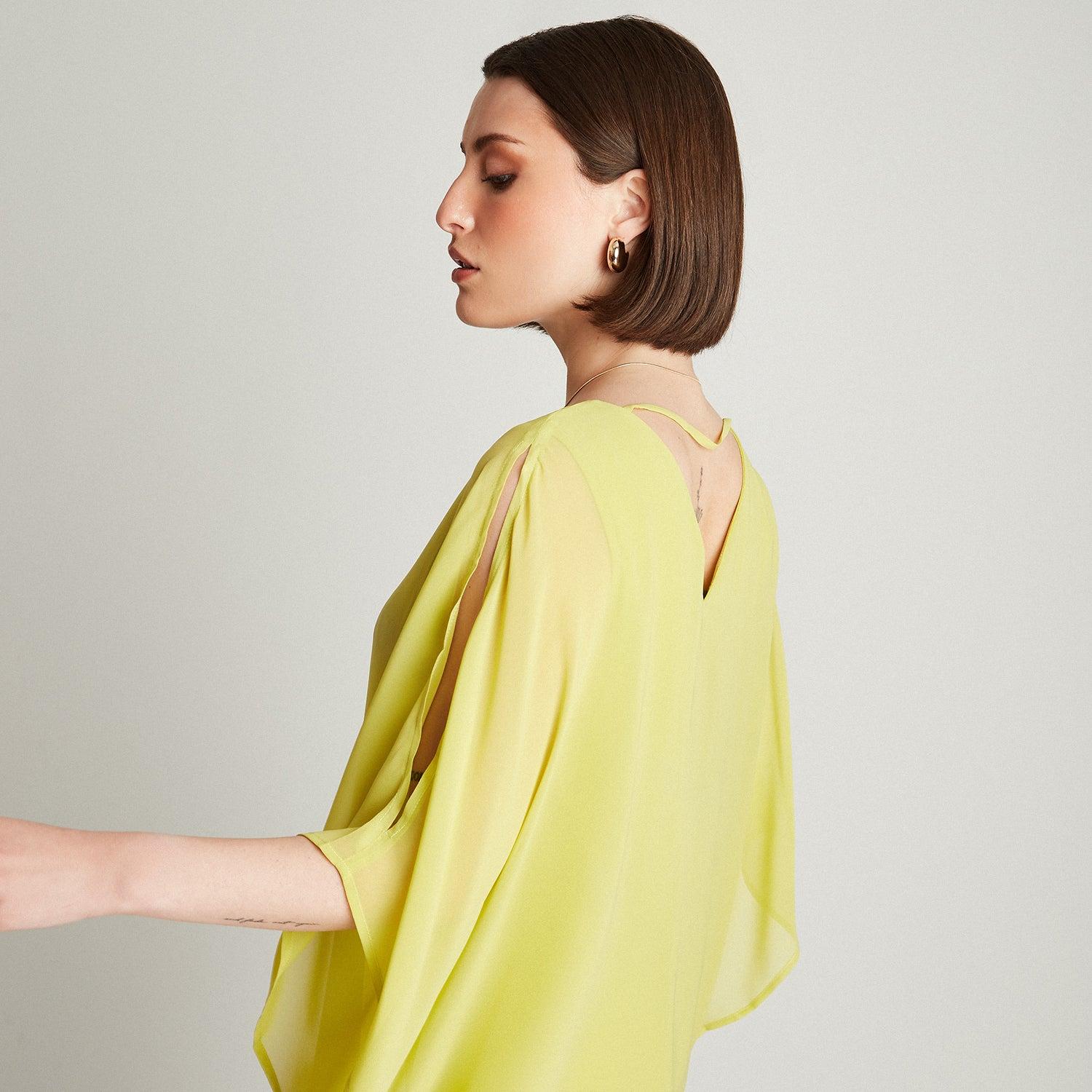TÚNICA PISTACHO OUT SHOULDER - 3