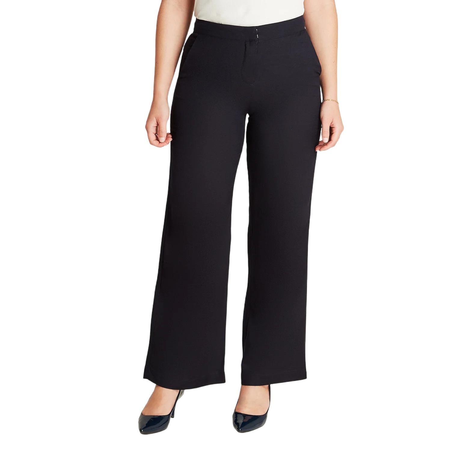 PANTALÓN FORMAL AZUL PALAZZO - 1