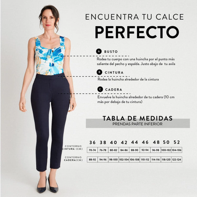 JEAN ALGODÓN MUJER WEEKEND NEGRO SLIM 5 BOLSILLOS PRETINA DOS BOTONES PUSH UP - 5