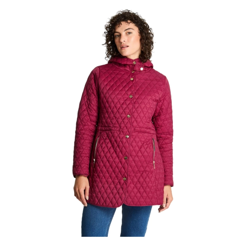 PARKA LARGA BURDEO CON GORRO - 1