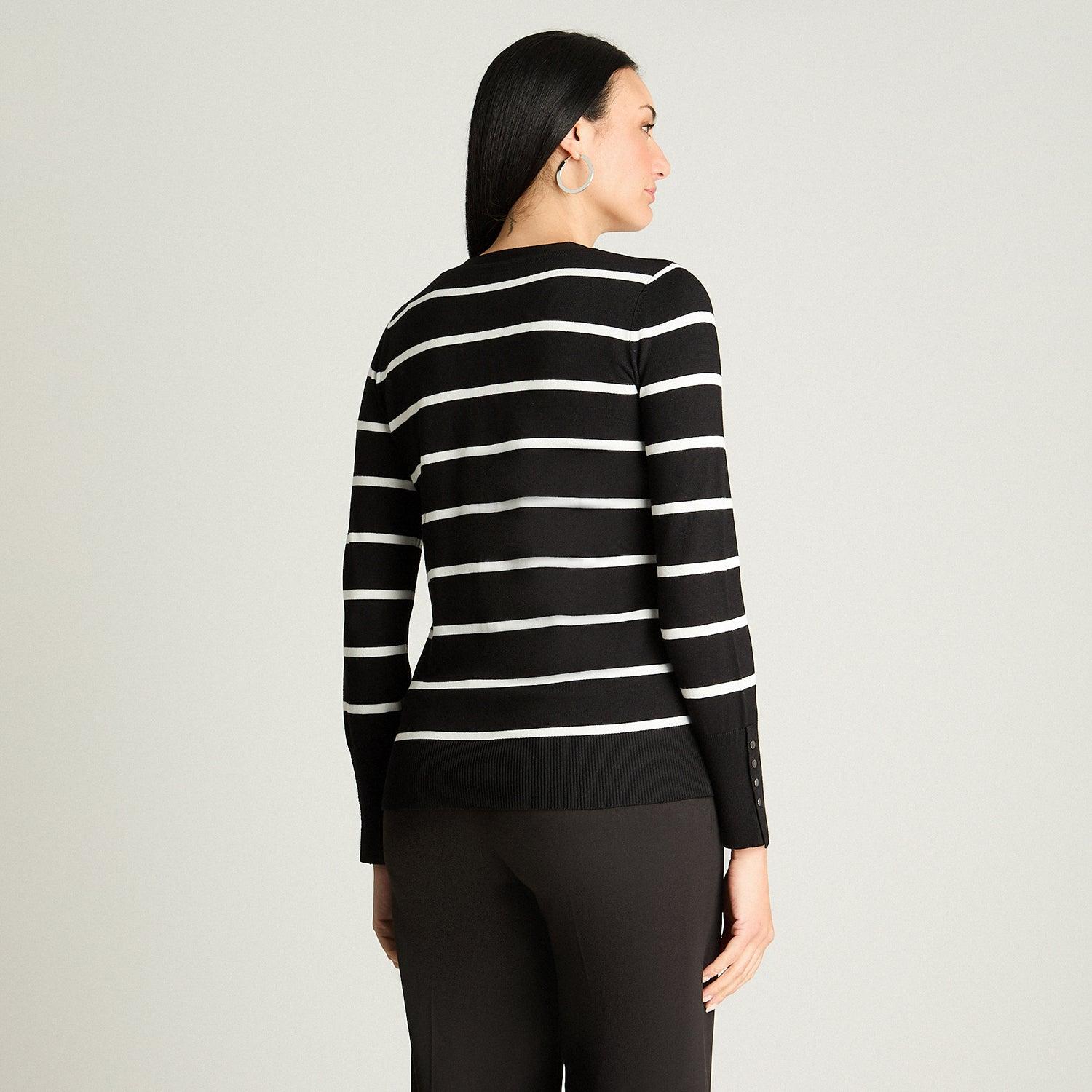 CARDIGAN MANGA LARGA CRUDO - 2