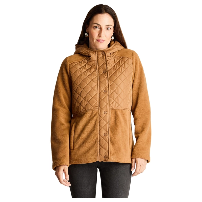 POLERON POLAR QUILTED BASICO CAMEL - 1