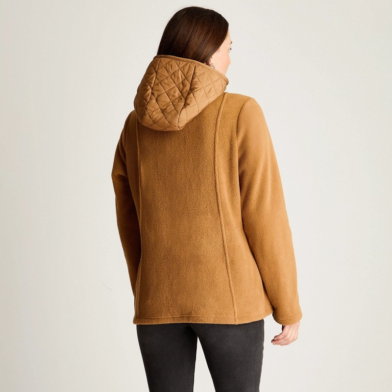 POLERON POLAR QUILTED BASICO CAMEL - 2