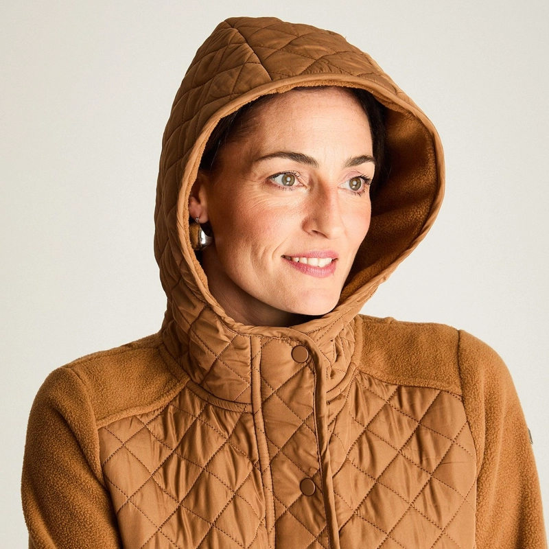 POLERON POLAR QUILTED BASICO CAMEL - 3