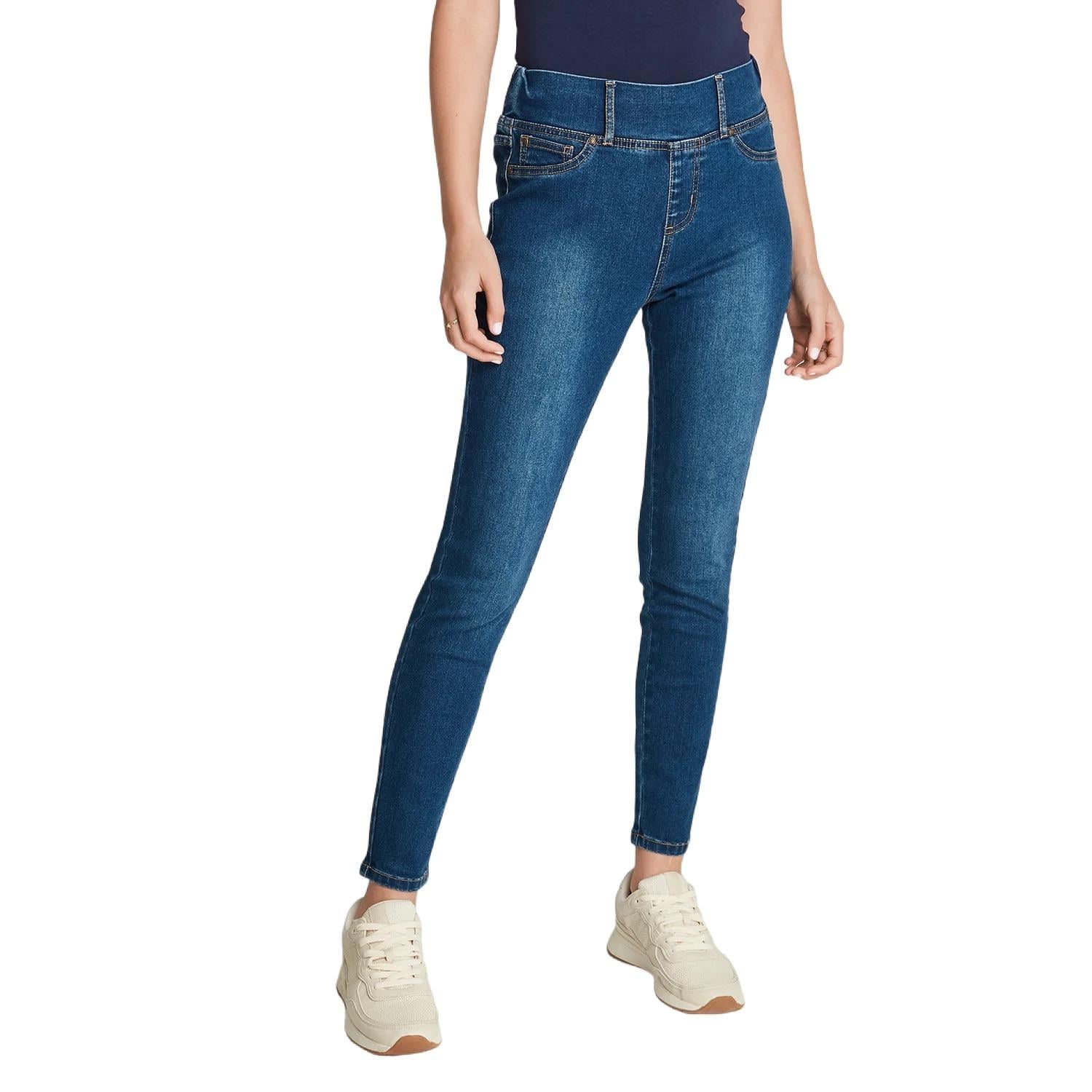 SKINNY JEANS AZUL PRETINA ANCHA - 1