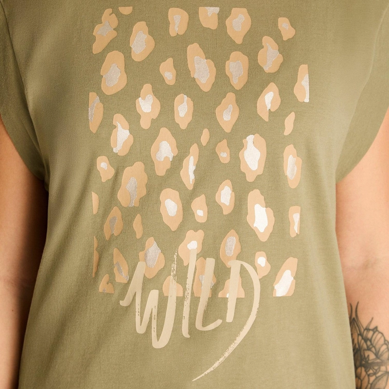POLERA OLIVA MANGA CORTA - 3