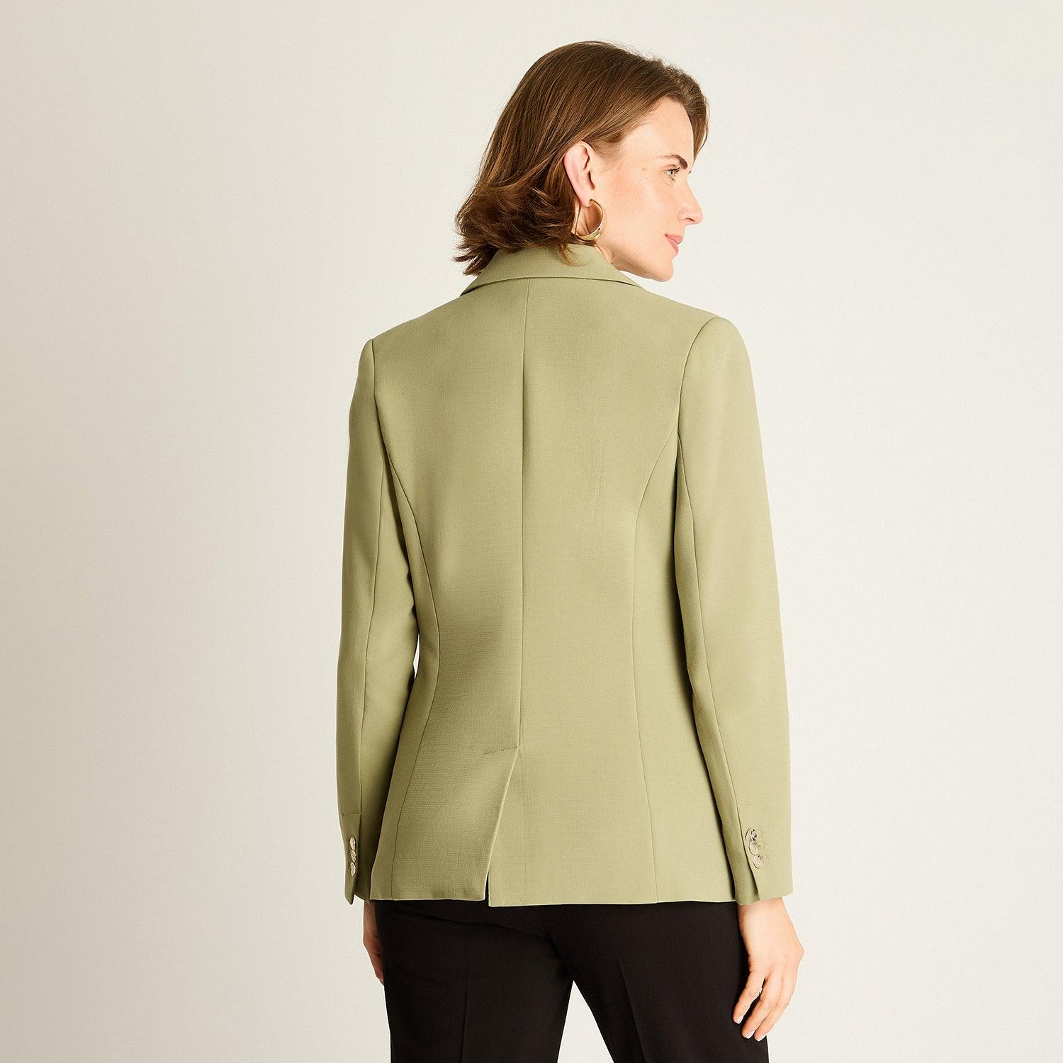 BLAZER VERDE CON SOLAPA CLASICA - 2