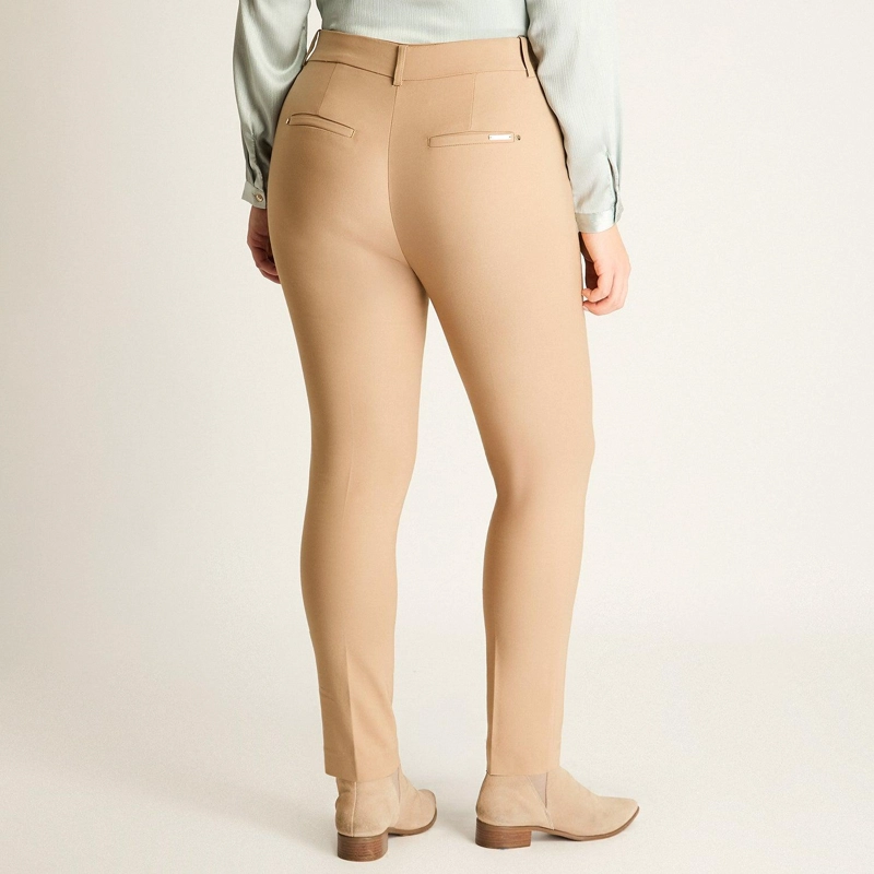 PANTALON FORMAL SLIM CAMEL - 2