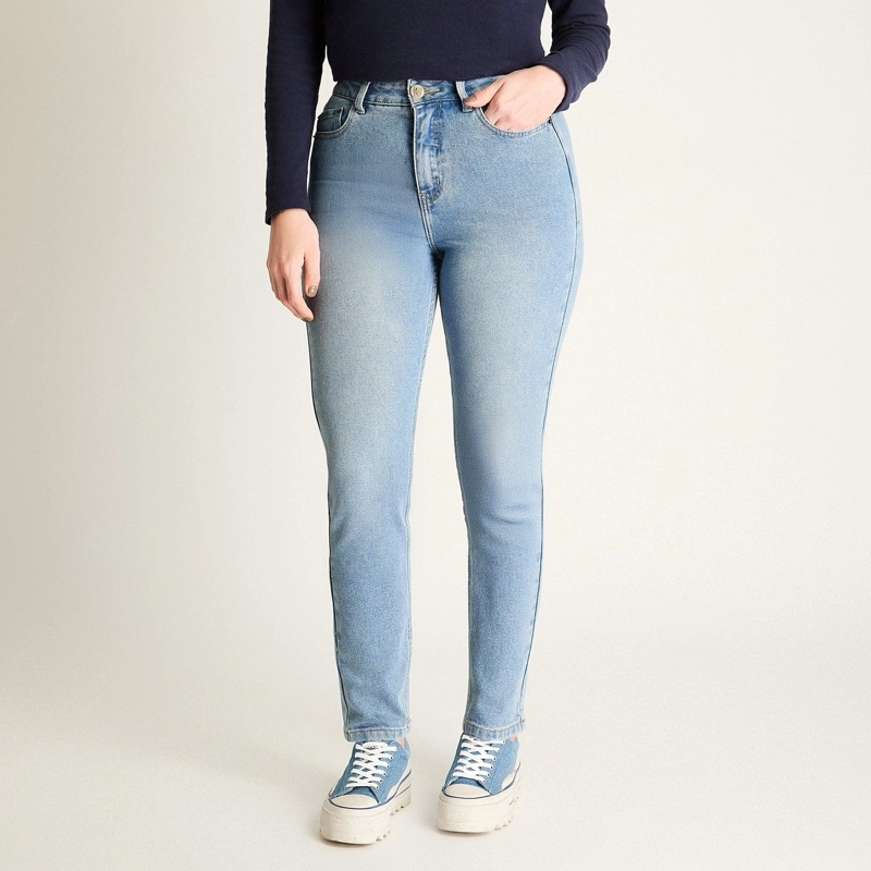 JEANS AZUL FIT RECTO - 1