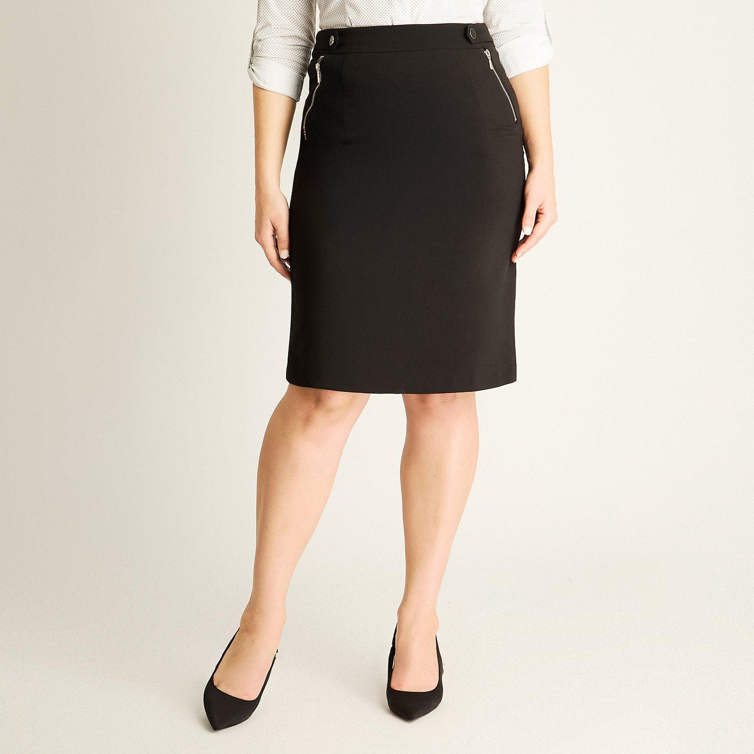 FALDA NEGRA MIDI - 1