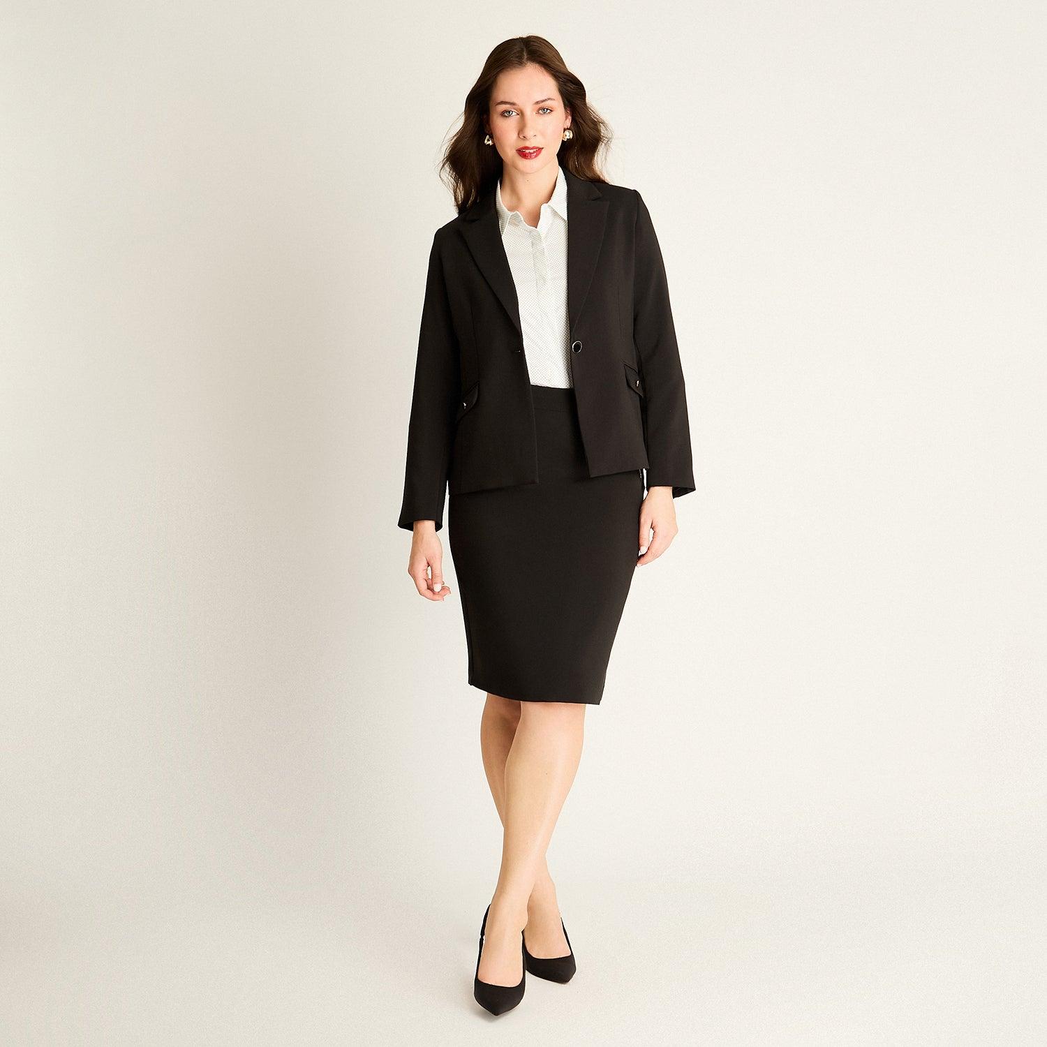 FALDA NEGRA MIDI - 4