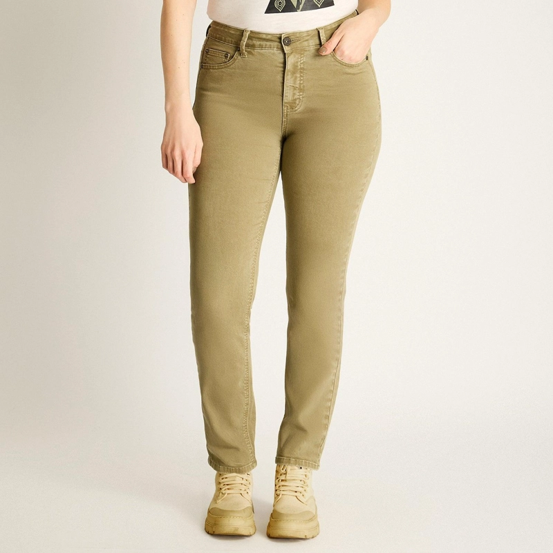 JEANS VERDE RECTO - 1
