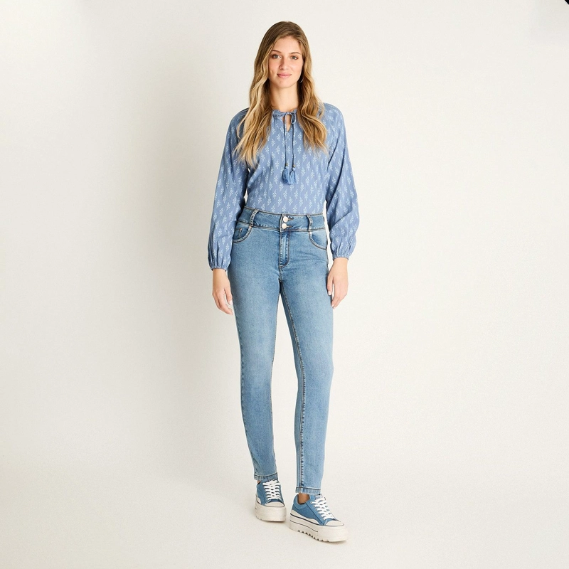 JEANS CELESTE SLIM - 4