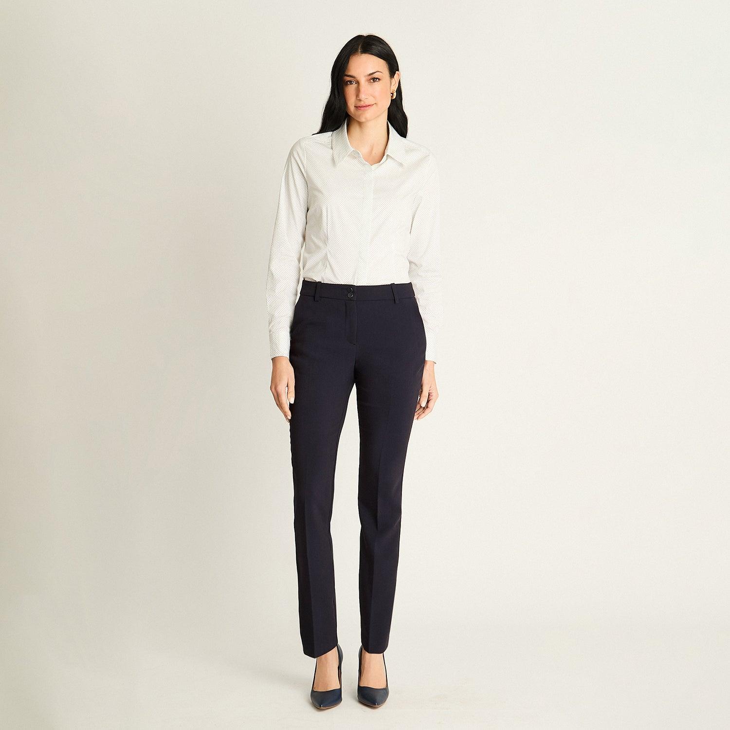 PANTALON FORMAL AZUL RECTO - 4
