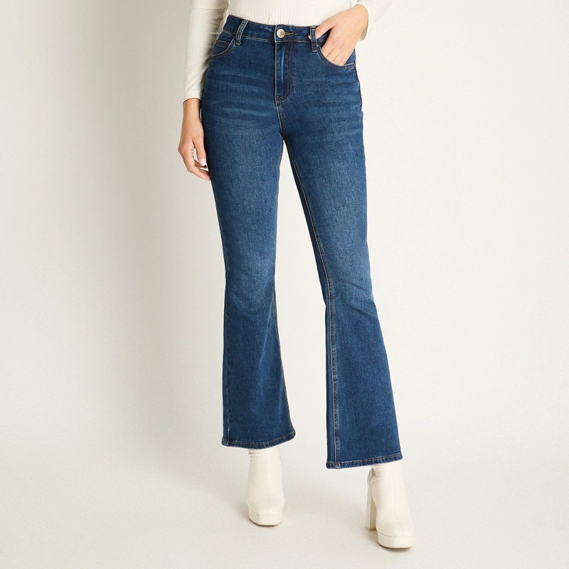 JEANS AZUL MEDIO FLARE - 1