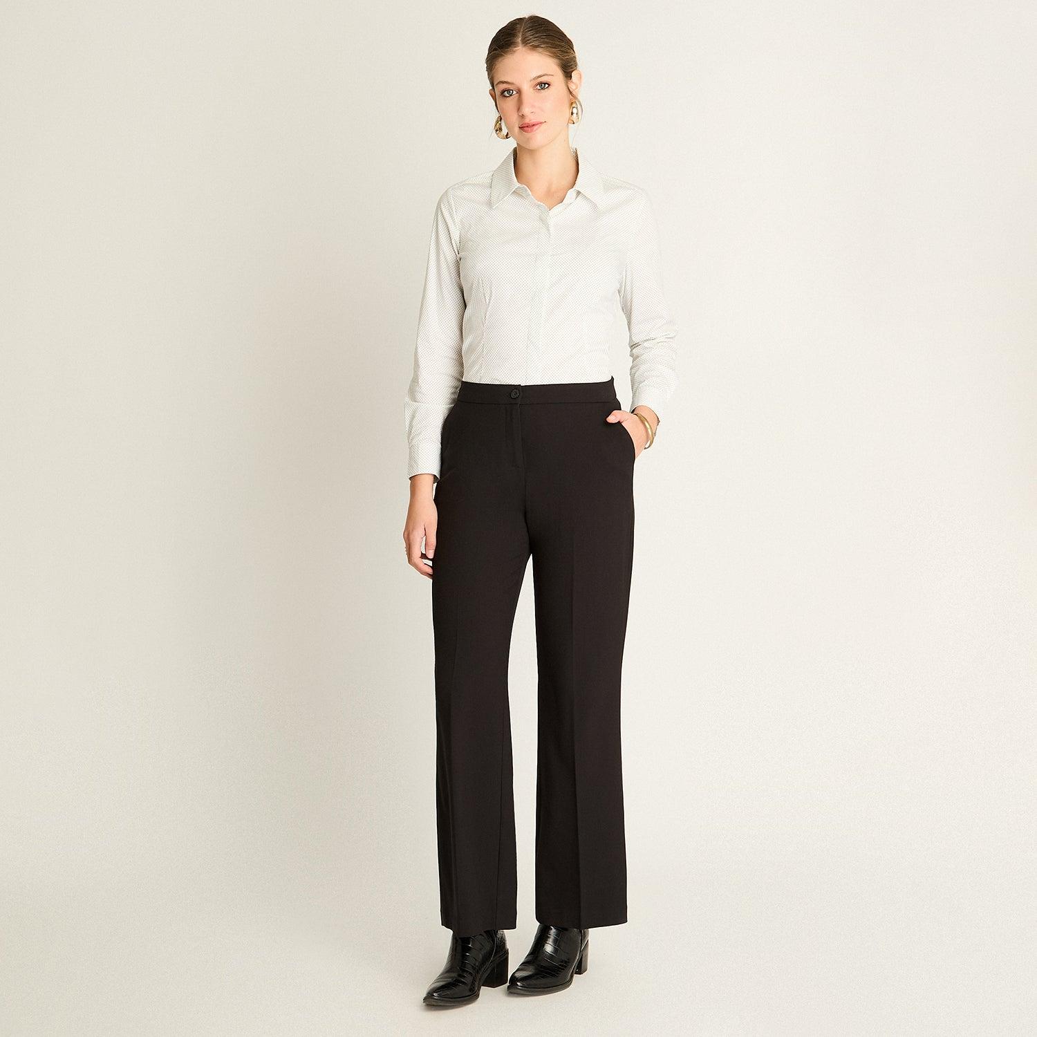 PANTALON FORMAL NEGRO PALAZZO - 4