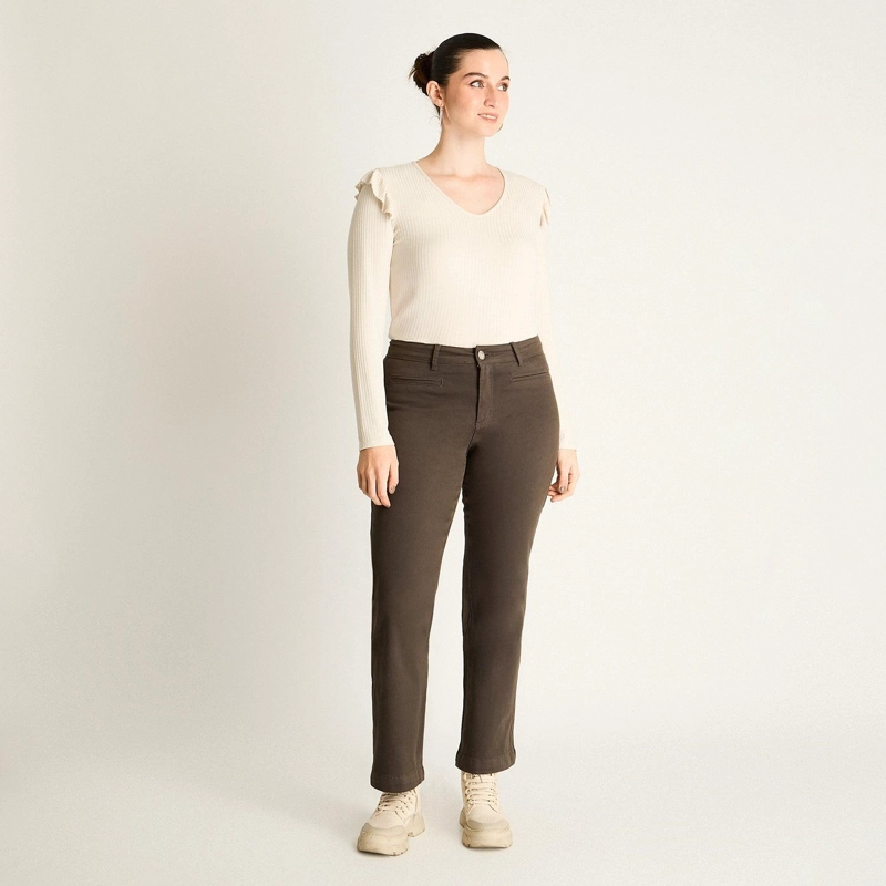 JEANS RECTO GRIS OSCURO - 5