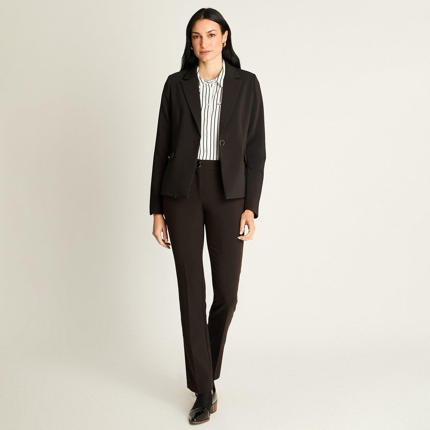 BLAZER NEGRO AJUSTADO - 4