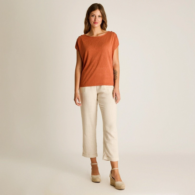 POLERA TERRACOTA MANGA CORTA - 4