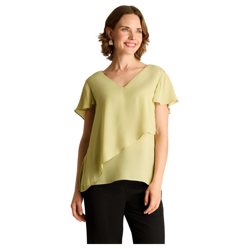 BLUSA VERDE ASIME TRICA - 1
