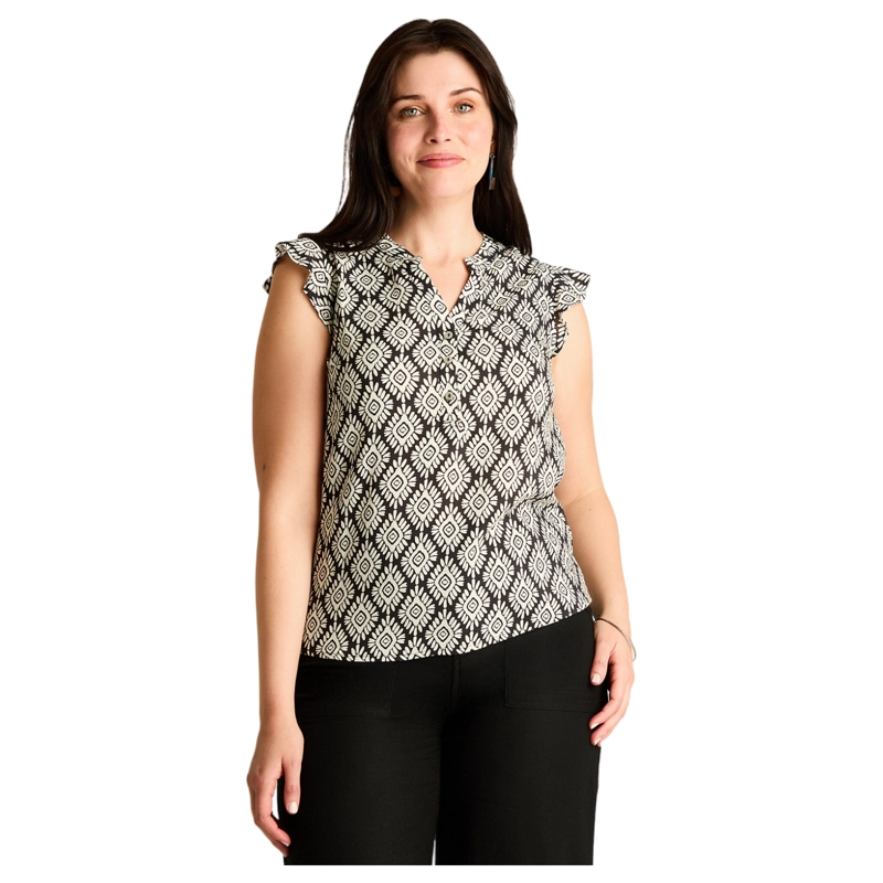 BLUSA NEGRO MANGA CORTA - 1