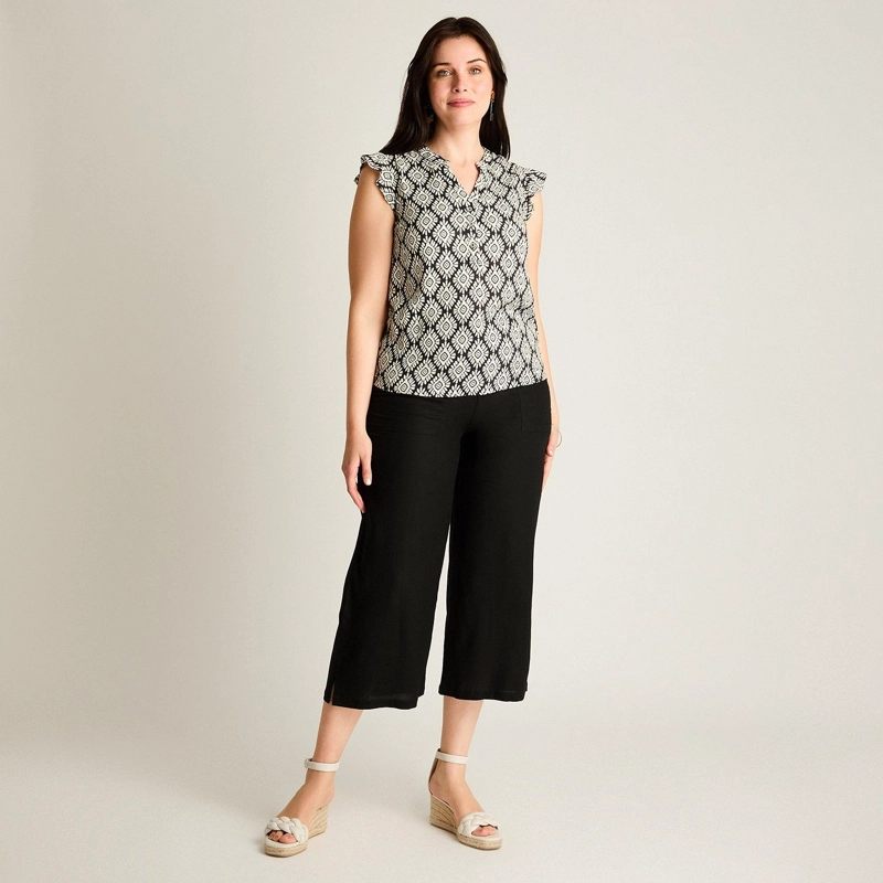 BLUSA NEGRO MANGA CORTA - 4