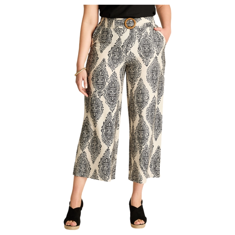 PANTALON MUJER SPORT ARENA RECTO NO ELASTIZADO CALCE NORMAL - 1