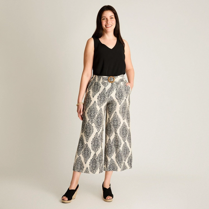PANTALON MUJER SPORT ARENA RECTO NO ELASTIZADO CALCE NORMAL - 4