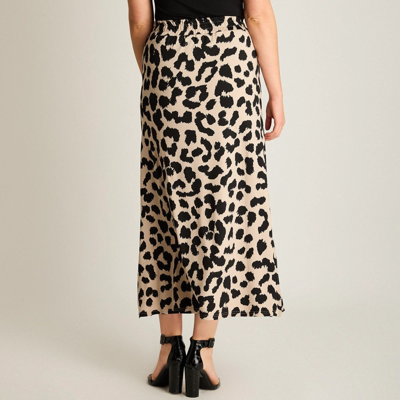 FALDA MIDI ANIMAL PRINT ARENA - 2