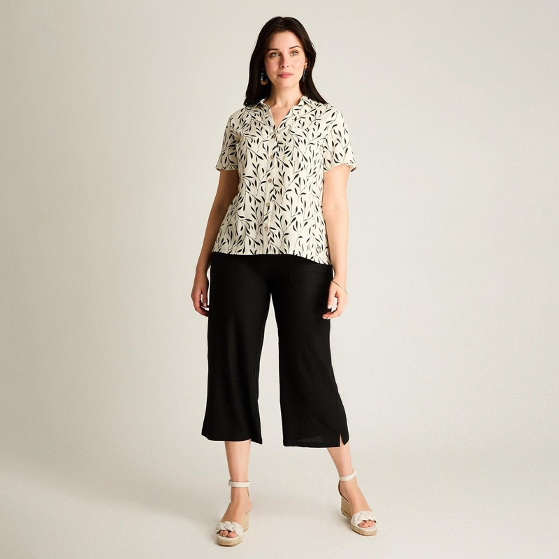 BLUSA BLANCO MANGA CORTA - 4