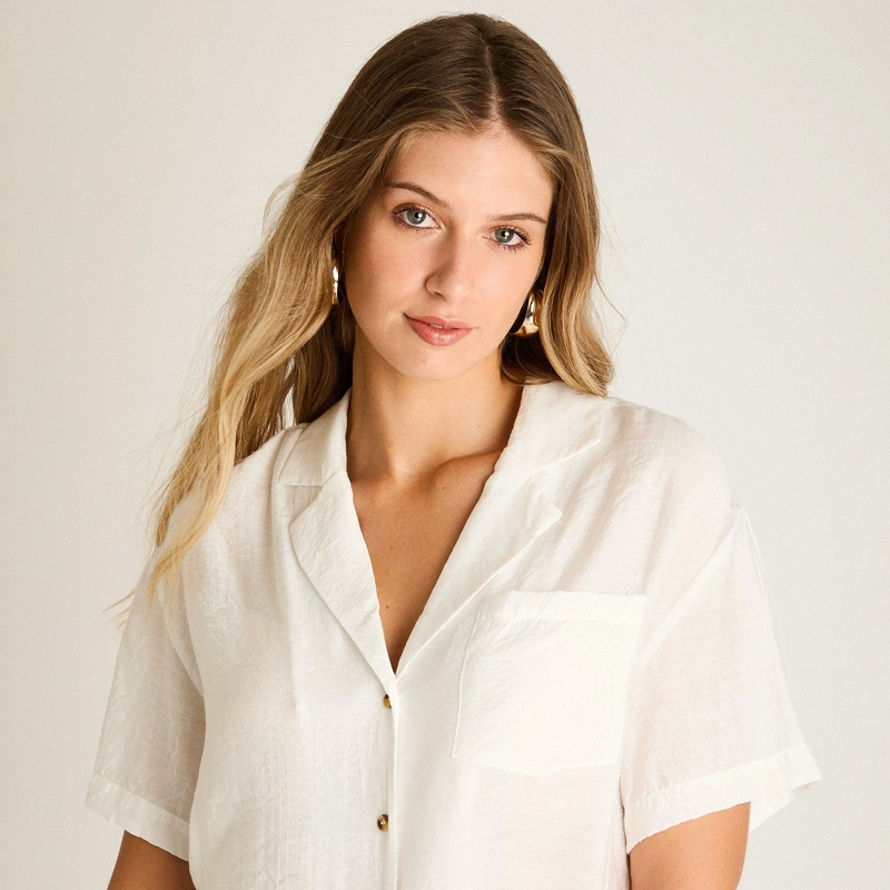 BLUSA CRUDO MANGA CORTA - 3