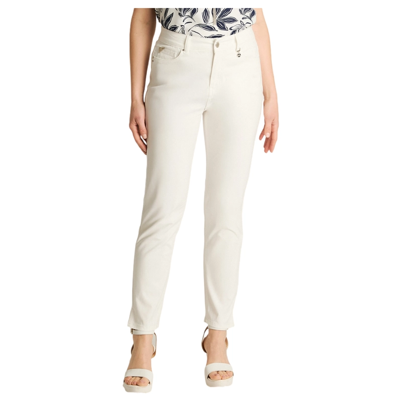 JEANS CRUDO FIT SLIM TIRO MEDIO - 1
